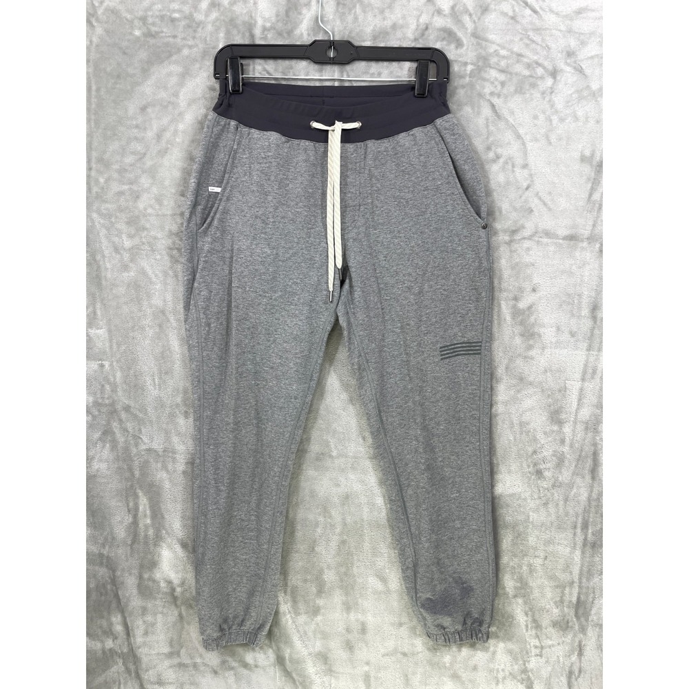 Vuori Laguna Lounge Pants Women's Small Joggers Stretch VW347 Gray Casual‎ 27"
